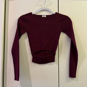 Aritzia Sculpt Knit Long Sleeve